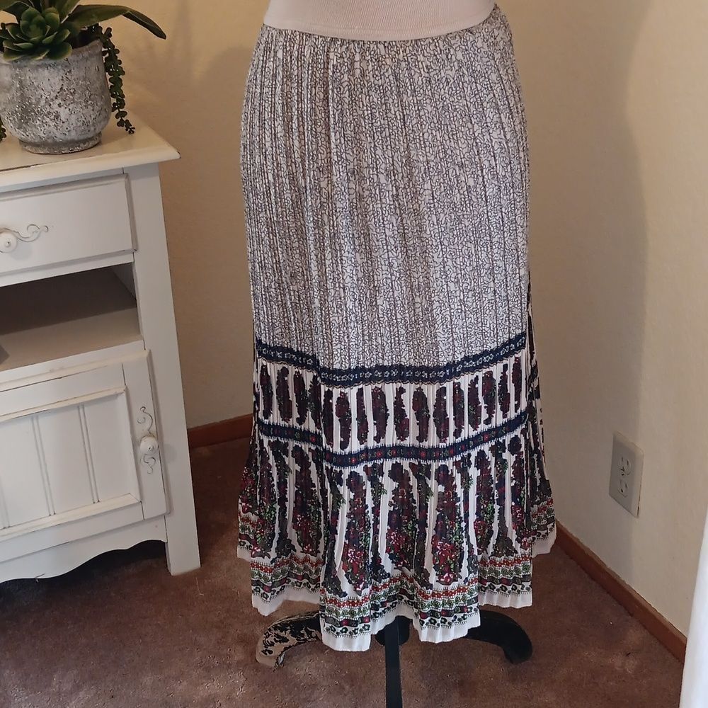 Andi And James Crinkly Boho Skirt